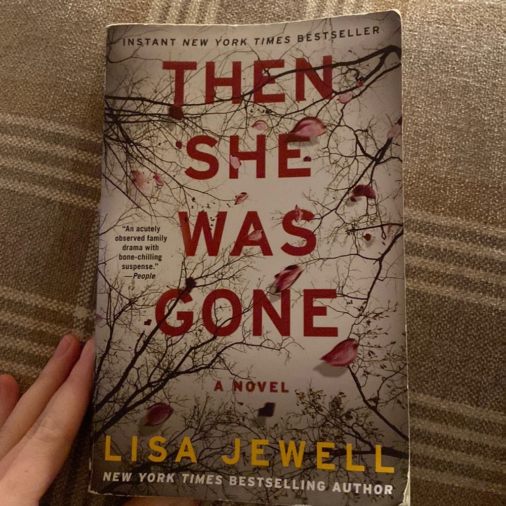 Then she was gone book